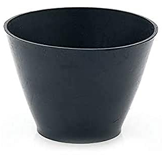 NÖLLE PROFI BRUSH 716550 Gipsbecher, Durchmesser: 125 mm, schwarz