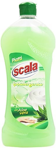 Scala - Piatti, Detergente Ipoallergenico, con Aloe Vera - 750 ml