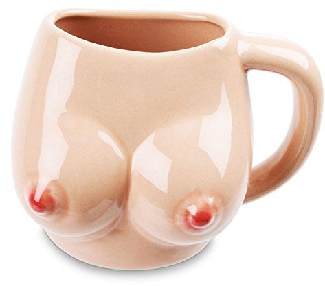oob Keramiktasse Sexy Brüste“ – Neuartiges Spaßgeschenk – Ideal für Junggesellenabschiede.
