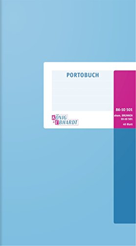 König & Ebhardt König und Ebhardt König & Ebhardt 8610501 Geschäftsbuch / Portobuch 3/4(A4 80g/m², kartoniert)