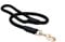 Zooleszcz BLACK SHORT STRONG ROPE Dog Lead 27 (70cm) LONG (14mm thick)
