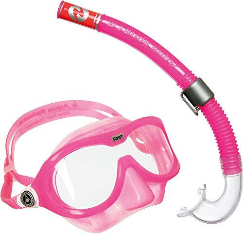 Aqua Lung Tauchmaske Schnorchel-Set Rosa Rose Einheitsgröße