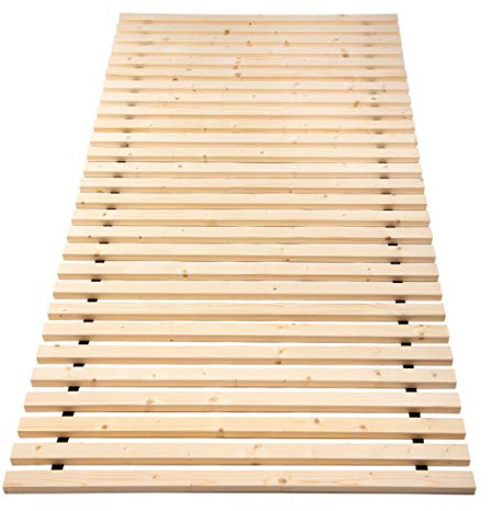 TUGA - Holztech Rollrost 27 LEISTEN 300Kg 90 x 190 cm Lattenrost Rolllattenrost Bettrost Qualität aus Deutschland