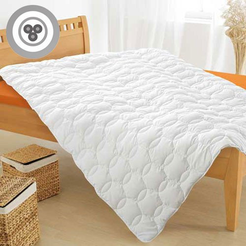 Garanta Microbatist-Steppbett aus weicher, feiner Klimafaser, perfekt für warme Nächte, bei 60° problemlos waschbar, in Verschiedene Größen erhältlich (200 x 200 cm)