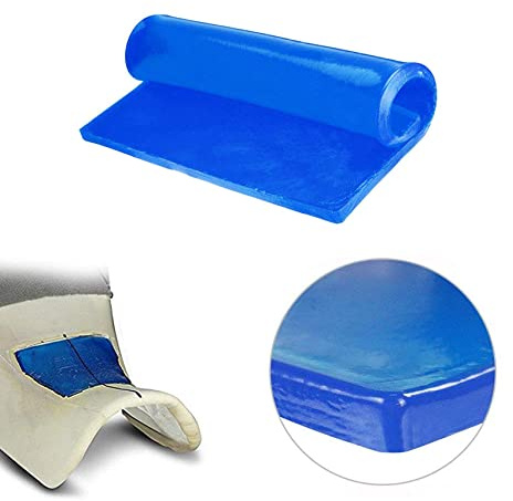LisylineAuto Motorcycle Seat Gel Pad Seat Cushion Shock Absorption Mats Reduce Fatigue Comfortable Soft Cushion Cool DIY Seat Pad Motorcycle Seat Foam Car Office Chair Seat Cushion Blue 25 x 25 x 2cm