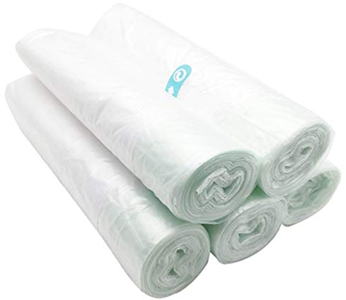 50Pcs Potty Liners&Toilet Seat Liner with Drawstring Disposable Travel Potty Liners Universal Potty Seat Bag Perfect for Toddlers Potty Training and Great for Kids and Adults