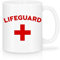 Shirtinator, Lifeguard, Tasse, Geschenkideen Weihnachten Geburtstag Valentinstag, weiß, 235ml