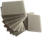 T&F Abrasive Blocks | Sanding Foam Sponge | 10 Blocks | Abrasive Sanding Pads with Wet and Dry Fine Grits 300-400# | Double Sided Sanding and Polishing All Purpose Sandpaper
