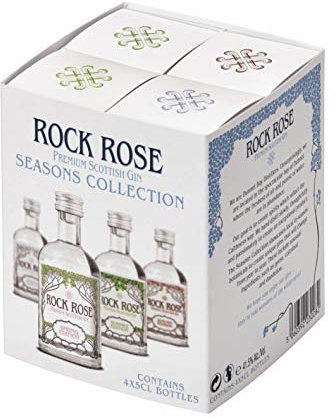 Dunnet Bay Distillery Rock Rose Miniatur Season Gift Pack Gin (1 x 200 ml)