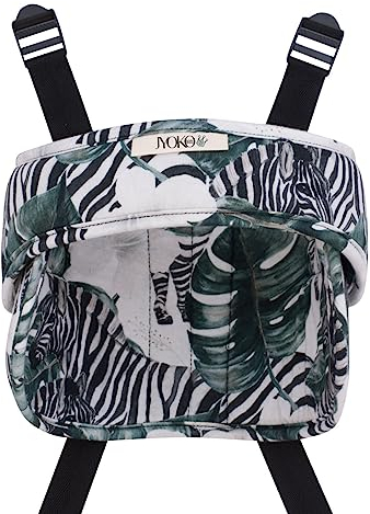 JYOKO KIDS Einstellbare Laufställe Kopfstützhalter (ZEBRA)