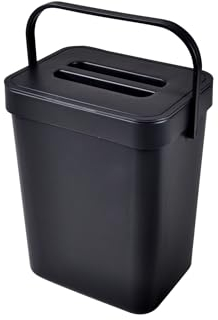 Poubelle de Compost Accrochable Merle 3L Anthracite
