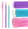 150 Stück Einweg-Mascara-Sticks, Lippenpinsel und Mikro-Applikator-Pinsel, 50 Augenbrauenpinsel + 50 Lippenpinsel + 50 Mikro-Applikator-Pinsel, Make-up-Schönheitswerkzeug-Set