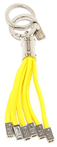 Save My Bag 0191U portachiavi CHARM donna POLIPO giallo yellow keyring-ONE SIZE