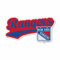 Rico Industries NHL New York Rangers Wimpel im Used-Look, geschnitten, für Heim- und Wohnzimmer, weicher Filz, EZ zum Aufhängen