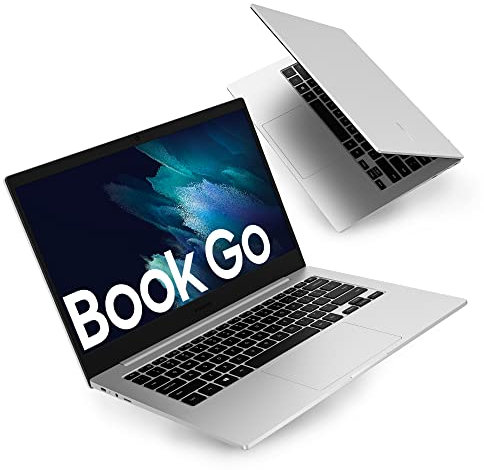 Samsung Galaxy Book Go LTE NP345XLA-KB2NL Laptop, Processore Snapdragon 7c Gen 2, 14, Windows 11 Home, 4GB RAM, SSD 128GB, Colore Mystic Silver (Ricondizionato)