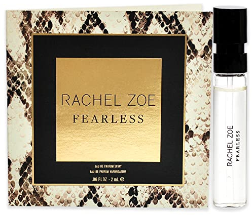 Rachel Zoe Fearless - 2 ml Eau De Parfum Vial On Card - Perfectly Balanced Feminine Perfume For Women - Awaken The Senses With A Lasting Signature Designer Scent