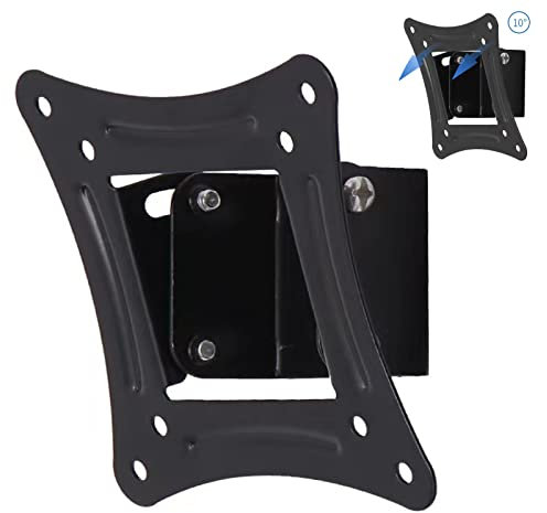 Tilting TV Wall Mount Monitor Wall Mount Camper 14-24 Inch LED LCD Small Monitor Bracket with Screw