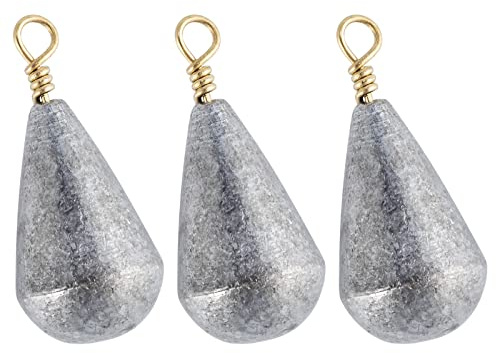 Dr.Fish 30pk Bass Casting Sinkers Fishing Drop Shot Lead Weights 1/2oz