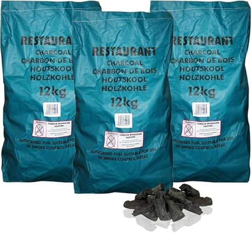 Xylo's 36KG of Premium Grade Large Lumpwood Restaurant Cooking Charcoal (210L)
