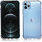 Rival Gadget Coque en gel antichoc pour iPhone 12 - Coque arrière transparente en silicone TPU souple [protection contre les chutes] Coque en gel cristal