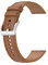 Leder Armband Kompatibel mit Polar Ignite 3 /Ignite 2 /Ignite/Unite/Pacer/Pacer Pro Lederband 20mm Premium Leder Uhrenarmband mit Edelstahl Silber Schnalle, Replacement Wechselarmband Ersatzarmband