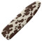 Jeiento Brown Cow Spots Ironing Board Cover Soft Stain Resistant & Durable Scorch Iron Pad Covers Full Size Protective Cover,Simple Style 15x54 Replacement Covers