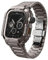 Spigen Metal Armor Pro Case with Strap Band Compatible with Apple Watch Series 9/8/7 45mm Durable Metal Armband - Gunmetal