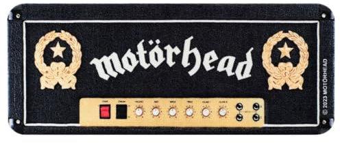 Motörhead AMP Unisex Fußmatte schwarz 100% Polyamid 30 x 75 cm Band-Merch, Bands