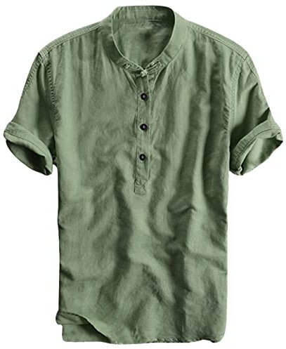 Générique Chemise Homme Bleu - Chemise Homme Chemise Homme Manches Courtes Chemise Hawaienne Homme Djellaba Homme Chemisette Homme Manche Courte Chemise Blanche Homme Chemise Lin
