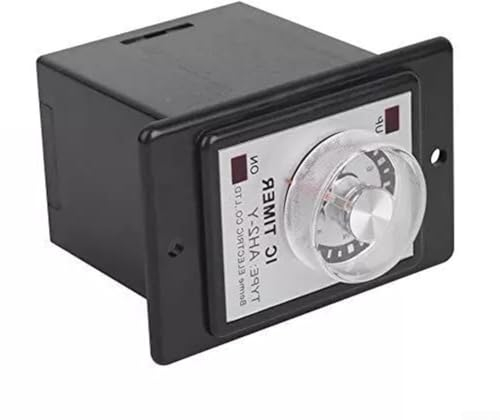 AH2-Y Minuteur de temporisation de mise sous tension, 0 à 60 secondes/minutes avec base de prise W, utilisant une intégration dédiée avancée à grande échelle