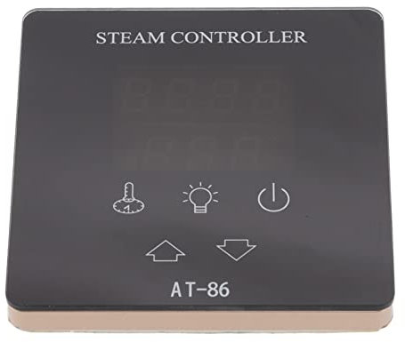 YUJIEE Sauna Room Touch Screen Temperature Controller, Plastic ABS Digital Control Machine Sauna Equipment and Accessories