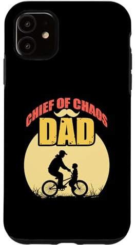 Hülle für iPhone 11 Chief Of Chaos Dad Silhouette Bonding Moment