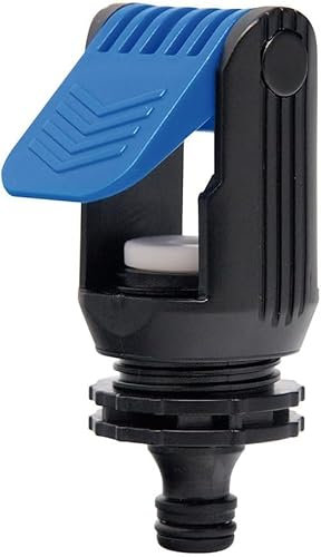 Universal Tap Connector Adapter Mixer Kitchen Garden Hose Pipe Joiner Fitting 1/2 - Fits MOST kitchen taps (Lever type - Blue)