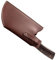 Meat Cleaver Cover,Cleaver Protector Chef Chopper Guard in Faux Leather - Waterproof Protective Sleeve, Reusable, Anti-Puncture for Vegetable & Meat Cleavers
