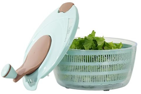 Centrifuga per la pulizia della frutta - Centrifuga per verdure a doppio strato con doppi fori di scarico, rondella per frutta per uso alimentare | Centrifuga veloce per lavare frutta, verdura e carne