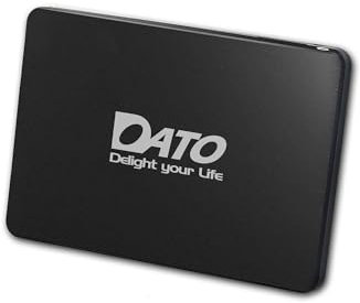 DATO 1TB SSD 2.5 SATA III Internal Solid State Drive, 3D NAND, SLC Cache, Up to 535/500 MB/s, Compatible with Laptop & PC Desktop