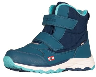 Trollkids Kids Hafjell Winter Boots 41, madeira blue
