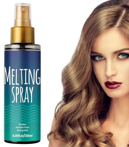 120ML Perruque Lace Spray Colle Pour Perruque En Dentelle Frontale Spray De Colle Transparente Résistant À L'eau Et À La Transpiration Adhésif Pour Cheveux En Spray Pour Dentelle