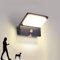 CELAVY LED Außenleuchte Außenlampe mit Bewegungsmelder, IP65 Aussenlampe Aussenleuchte Wand Anthrazit, Lampe Wandleuchte Wandlampe aussen außen, Ausenbeleutung Aussenbeleuchtung Hauswand Terrasse