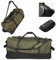 YHYEH 32 Reisetasche mit Weichen Seiten, Faltbar und mit Rollen, Erweiterbar von 110L auf 140L, Rolltasche mit 2 Rollen und Mehreren Taschen,Armeegrün