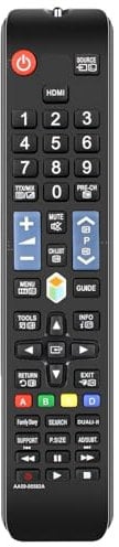Universal Remote Control Compatible for Samsung AA59-00582A AA59-00581A TV Remote Controller