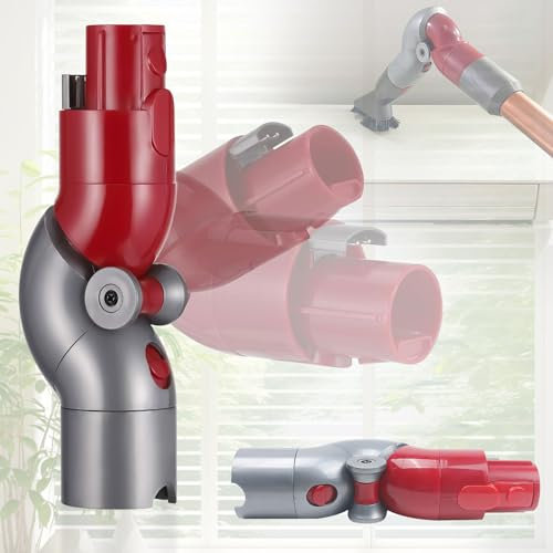Truee Adaptateur Flexible Compatible avec Aspirateurs Dyson V15, V11, V10, V8, V7, Adaptateur inférieur, Adaptateur Flexible à Faible Débit, adaptateur de tuyau d'encastrement à dégagement rapide