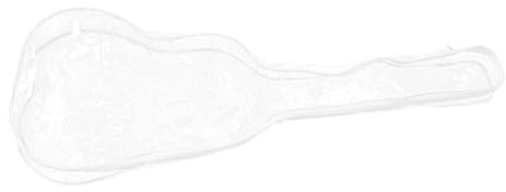 Toddmomy Transparente Leichtem Design PVC Elektrische Gitarre für Gitarrentasche und mit Langanhaltendem Schutz als Staubschutzhülle für Mobilen Einsatz