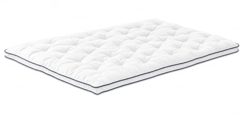 Topper 160x200cm, Bambus-Naturfaser Matratzentopper Viskose, Waschbar | hypoallergen, Hygienisch Allergikerfreundlich, Temperaturregulierend, In verschiedenen Größen erhältlich