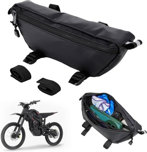 Sacoche Guidon Moto,Universelle 22 mm/28 mm pour Surron X/S Talaria Sting | étanche Sacoche Guidon pour Talaria Sting X3/MX3/MX4/MX5 Dirt Pit Bike Scooter E-Bike enduro