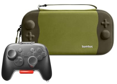 tomtoc Slim Carrying Case for Nintendo Switch 2 Model 2025 with a Hard Carrying Case for Nintendo Switch 2 Pro Controller