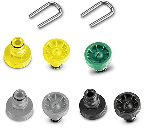 Original Kärcher T-Racer K2 K3 K4 K5 K6 K7 Pressure Washer with Nozzle Set for Chassis Patio Cleaner (Pack of 9)