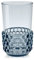 Kartell Jellies Family Bicchiere Long Drink, Azzurro, Set da 4