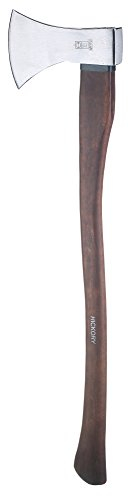 RUTHE Profi Axt Hickory 1250g | 600 mm Länge | DIN 7294 B | VPA/GS Geprüft | Für Gala-BAU & Forstwirtschaft | Robust & Präzise | Ergonomisch & Langlebig