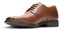 Clarks Herren Tilden Plain Derbys, Dark Tan Leather, 40 EU